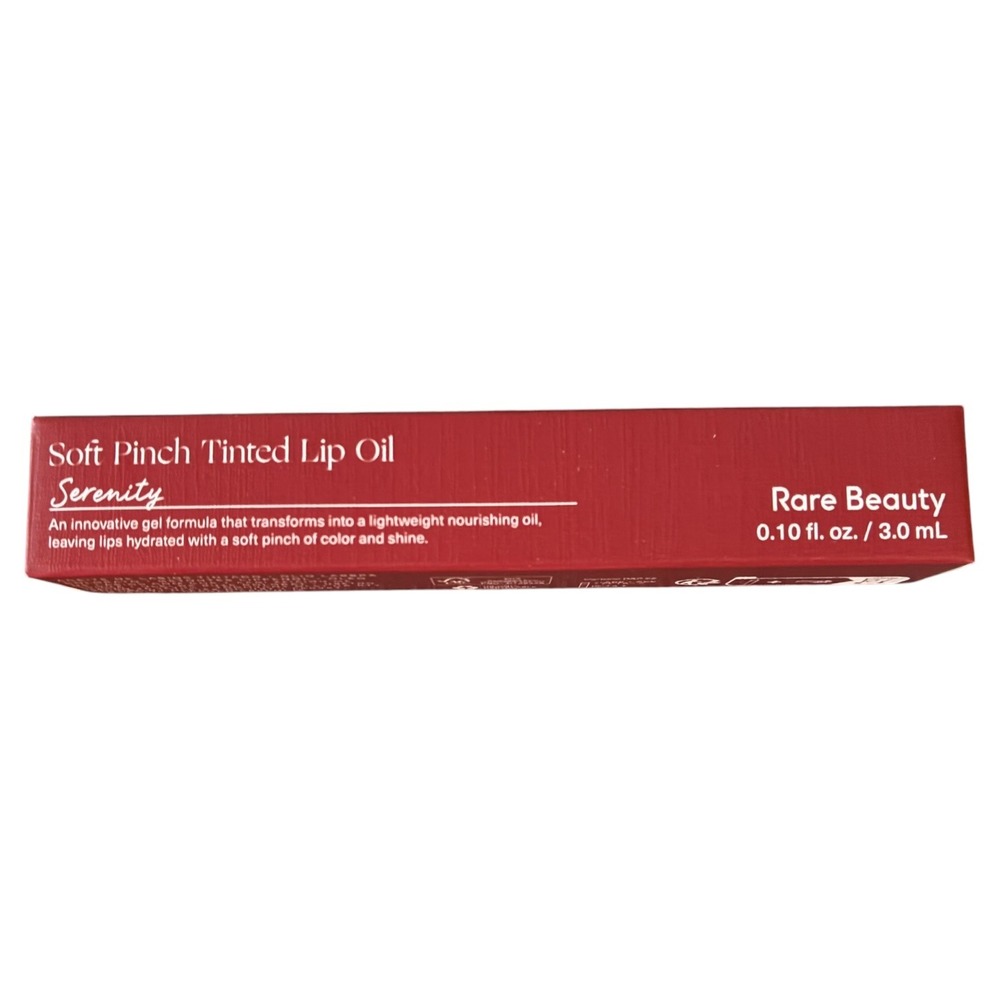 Rare Beauty Soft Pinch Tinted Lip Oil Serenity Cool Pink Hydrating Gloss Stain